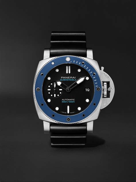 azzurro panerai|Panerai submersible azzurro limited edition.